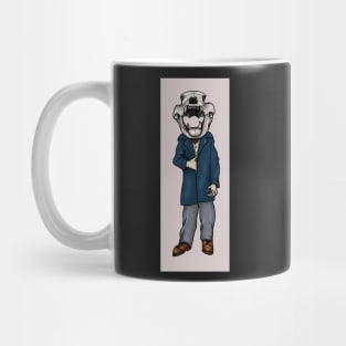 Navy bear boy Mug